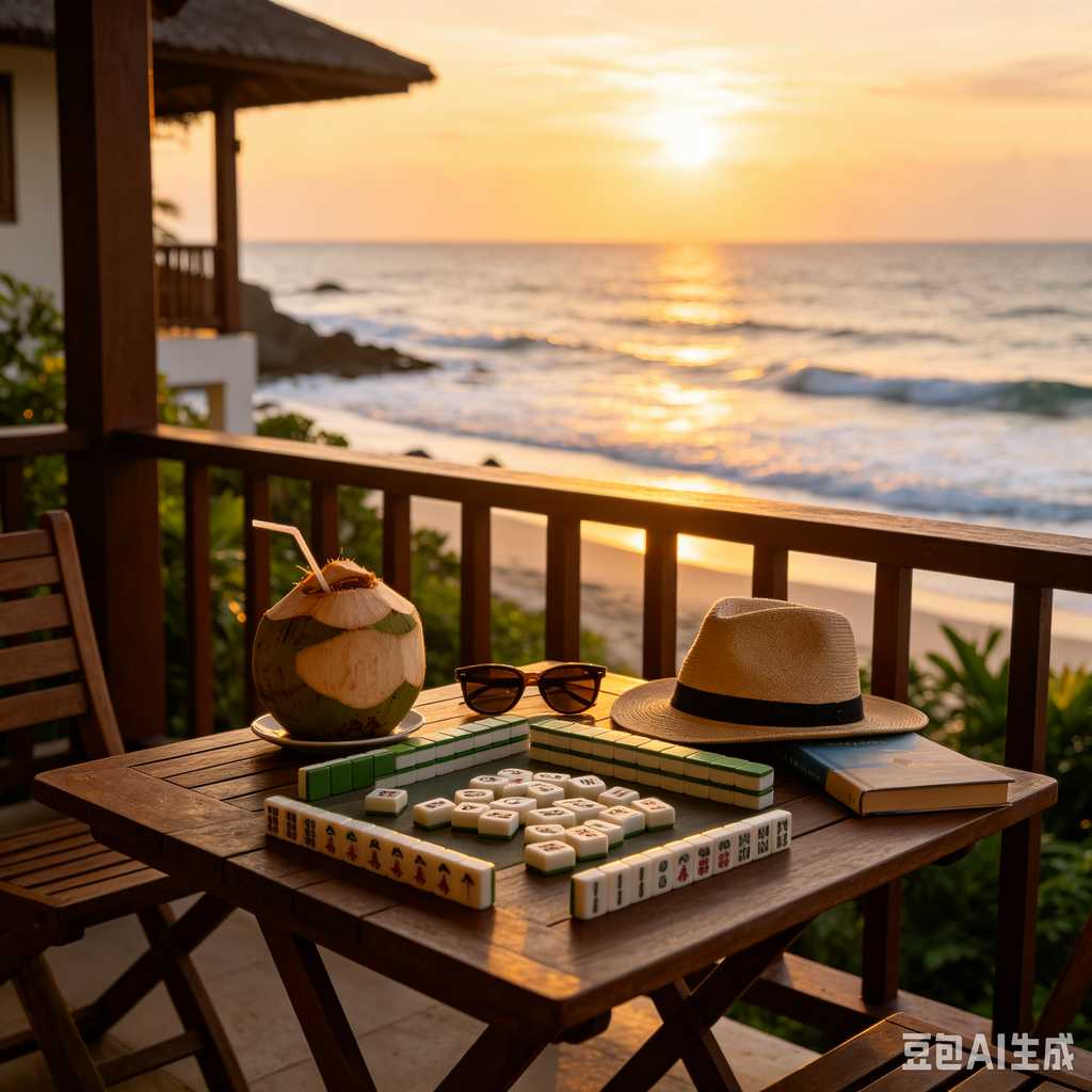 portable luxury mahjong set