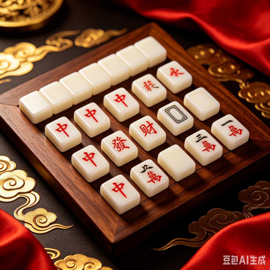 custom pattern art mahjong set