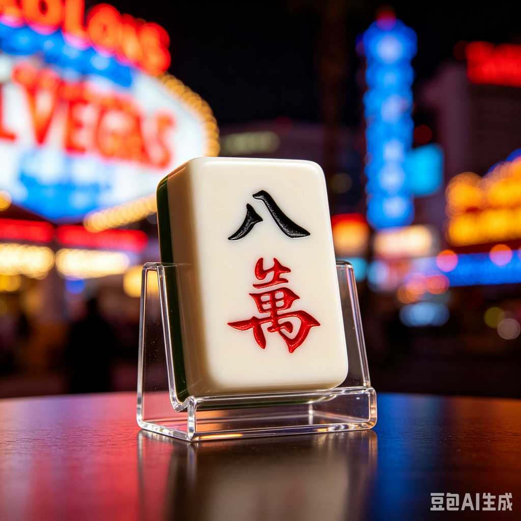 stylish text mahjong set